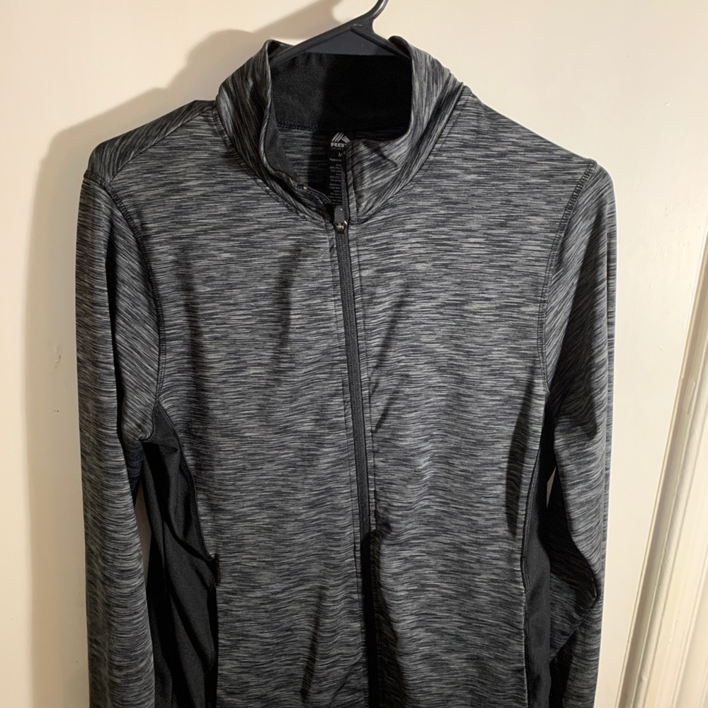 Tight zip up athletic jacket